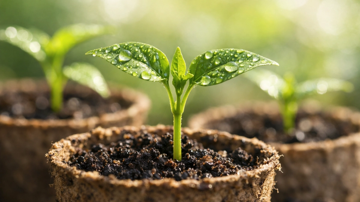 2 ложки на литр: поливаю больную рассаду в апреле — и вижу потрясающий результат