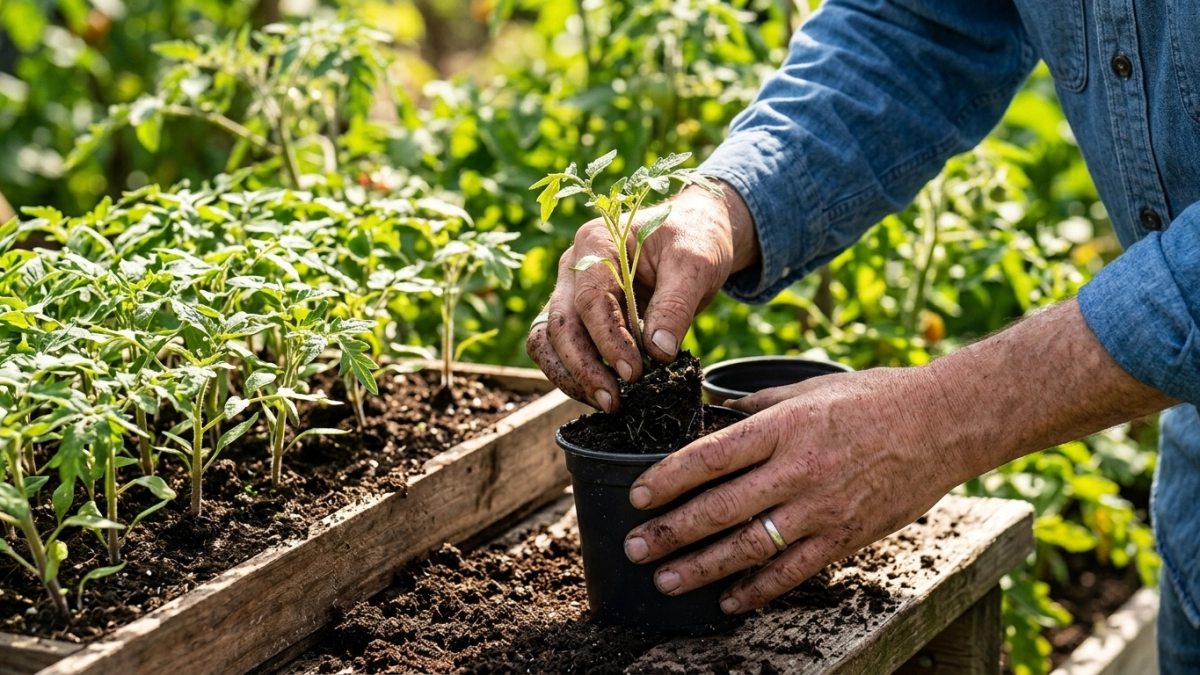 "Золотой" день для пикировки: опытный дачник назвал идеальное время для пересадки томатов