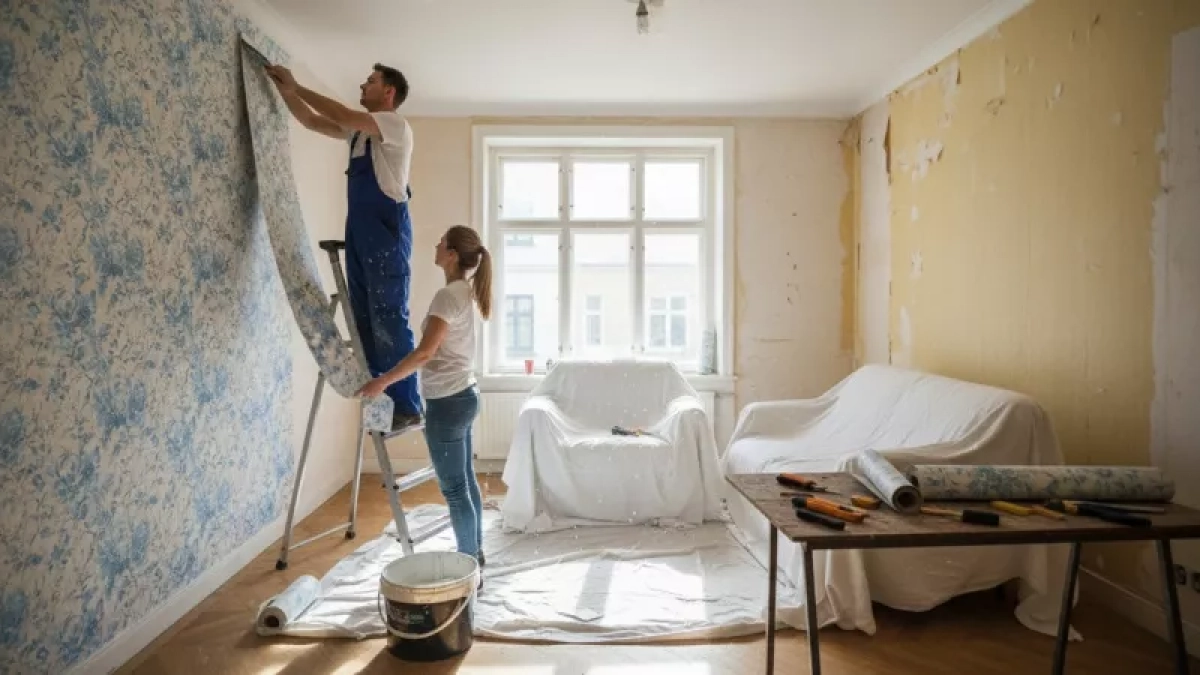 Обои с узорами больше не в моде: что дизайнеры выбирают для интерьера в 2026 году