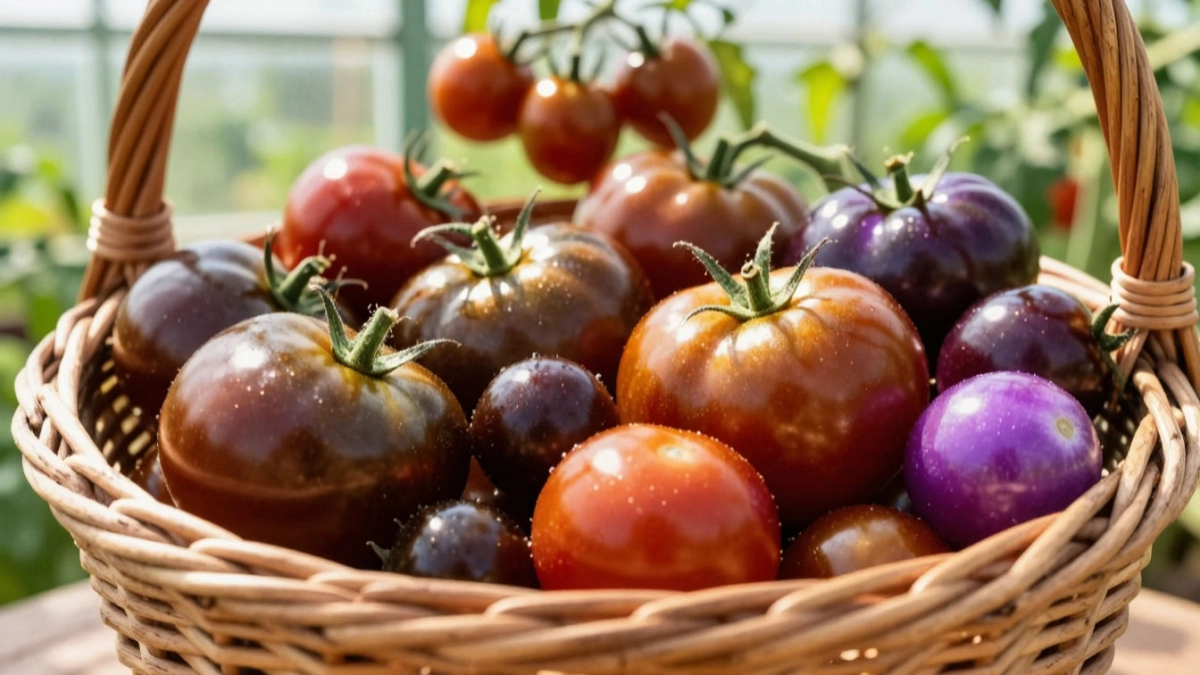 Эти томаты пахнут шоколадом, а по вкусу — настоящий десерт: топ-5 черноплодных сортов, богатый урожай при любой погоде