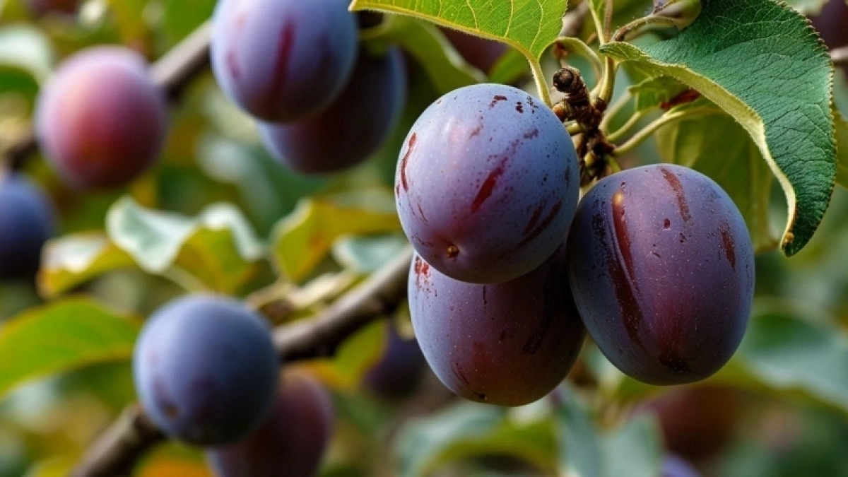 2 ложки под корень у сливы — и плоды наливаются медовым вкусом: косточка отделяется без труда