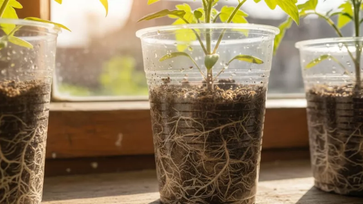 "Сухой" полив рассады томатов: как предотвратить фитофтору и вытягивание