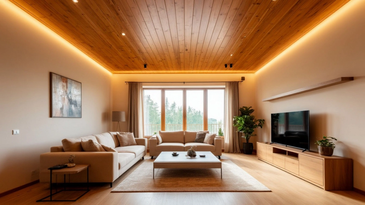 Что выбрать для потолка: вагонку, гипсокартон или обои — и почему многие перестали устанавливать натяжные потолки