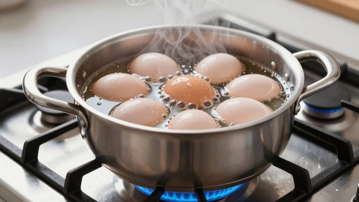В Италии не варят яйца по 10 минут: замораживают на 2 минуты и опускают в кипяток – экономят время и газ