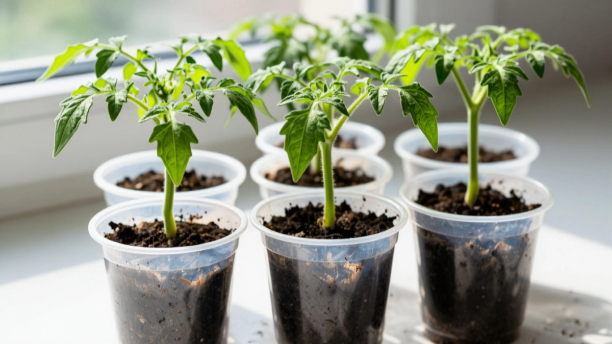 Без двух "сахарных" подкормок крепкой рассады не получится: дед Егор раскрыл секрет роскошных кустов