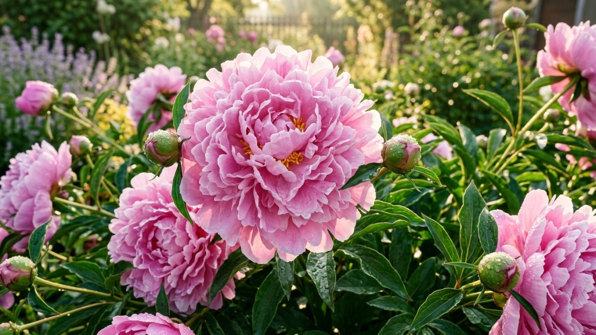 Раньше мучилась с пионами, теперь они гнутся до земли от бутонов: одна подкормка весной — и соседи обзавидовались