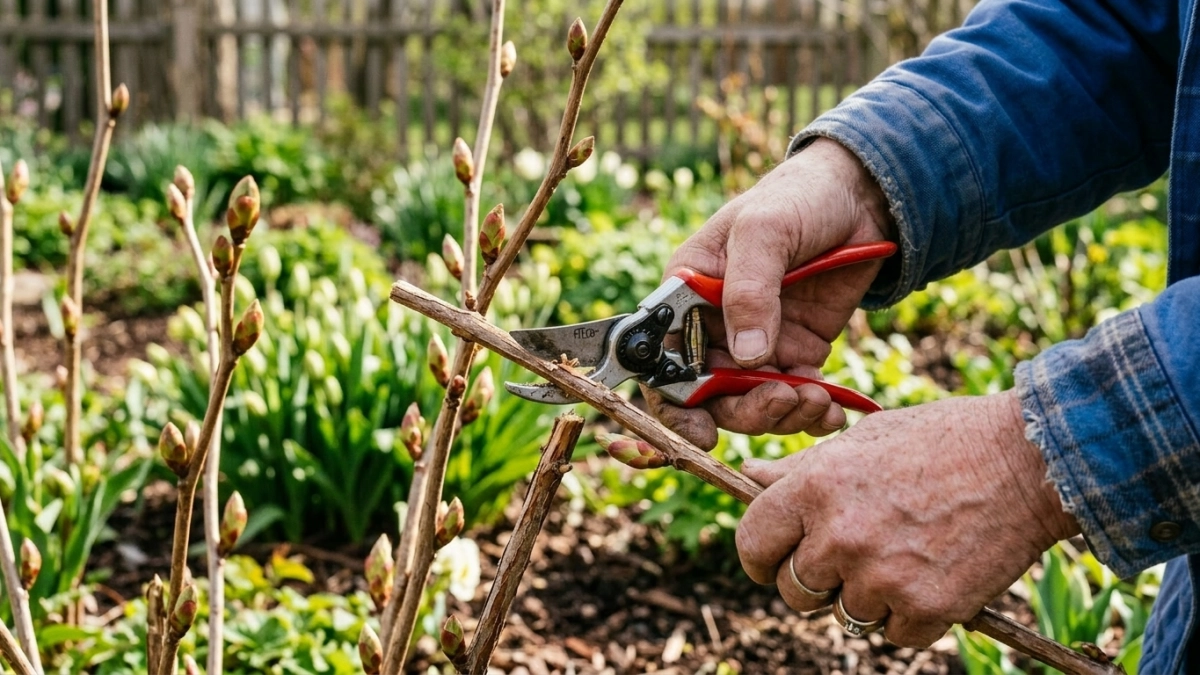 Весенняя обрезка малины: важнейшая процедура в борьбе за богатый урожай