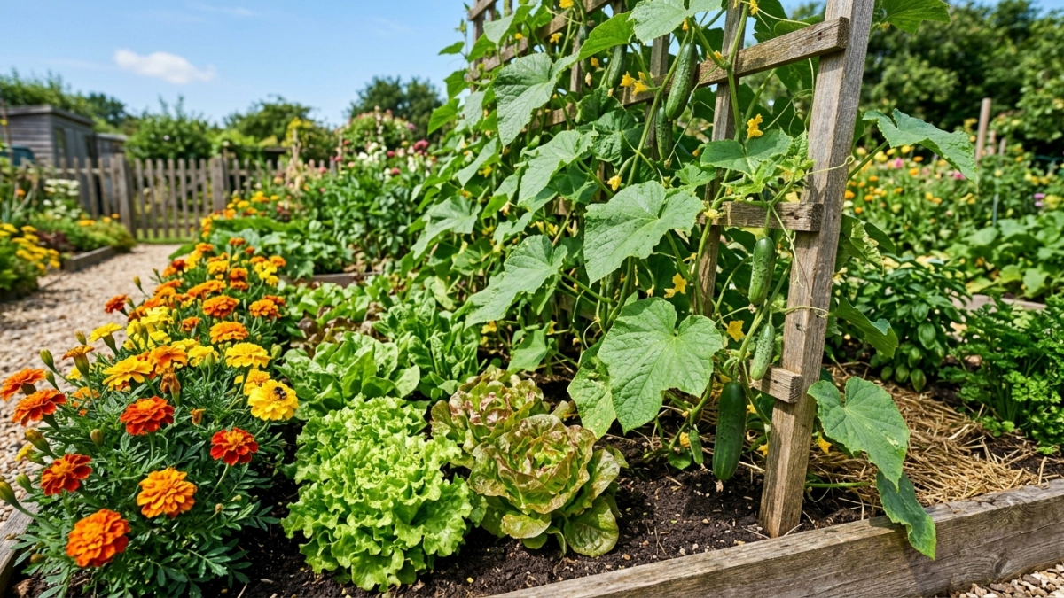 Что посадить под огурцы, чтобы они давали урожай до осени: 10 безупречных соседей для щедрого урожая