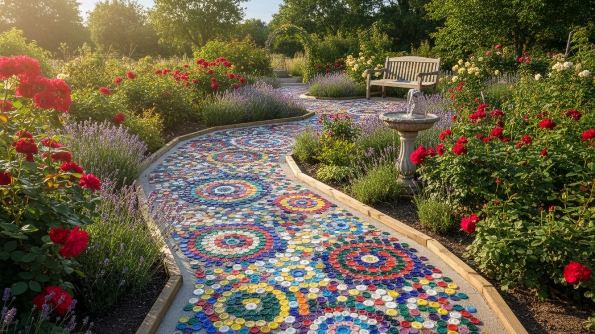 Не заливайте садовые дорожки бетоном: есть прекрасная альтернатива — дешевле, надежнее и красивее