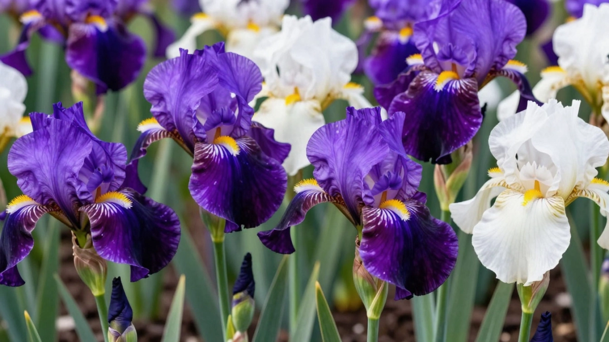 Ирисам в апреле — обязательно: три важные процедуры для пышного цветения и сочных листьев