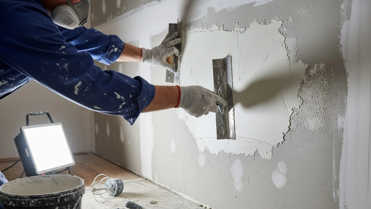 Дедовский способ: кто и почему до сих пор штукатурит вручную - как правильно это делать