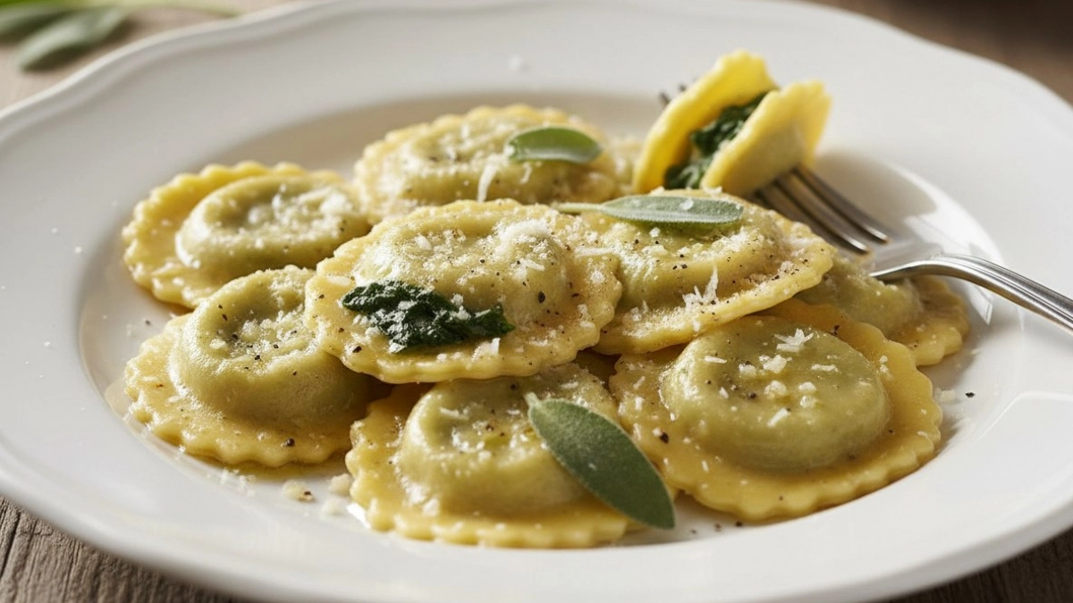 Равиоли за 30 минут: мясо и сыр внутри, восторг на столе. Простой рецепт для настоящего итальянского ужина