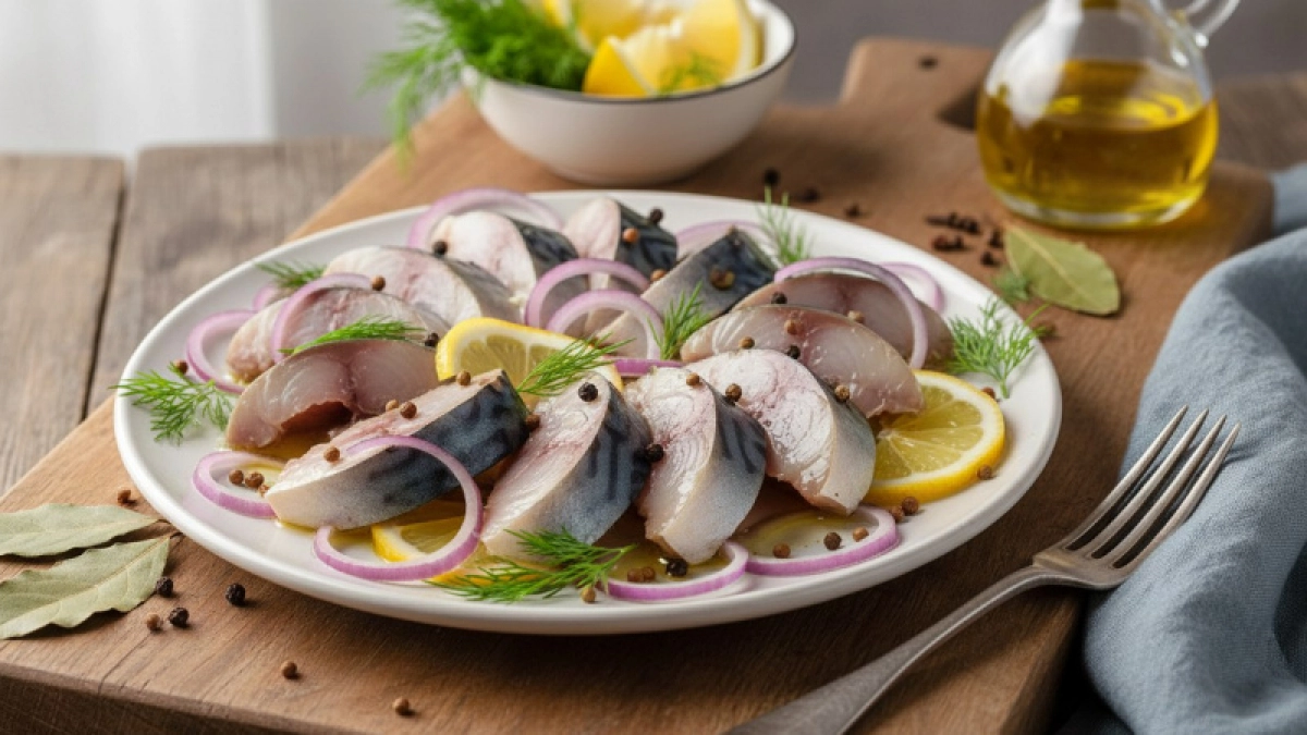 Малосольная скумбрия в пакете за 1 сутки: вкуснее чем в ресторане — идеально на Пасху