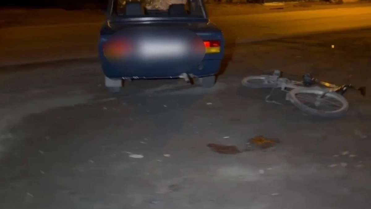 В Иркутской области автомобилист наехал на школьника с велосипедом на “зебре”