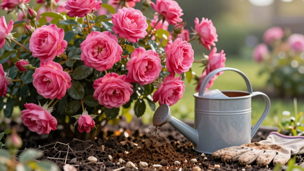 Разводим 1:20 – и поливаем розы: столько бутонов вы еще не видели – цвести будут до октября