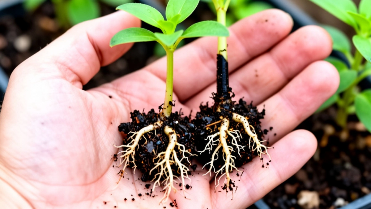 Защищаю рассаду от черной ножки дешевыми средствами. Сработает за 3 дня - и без химии