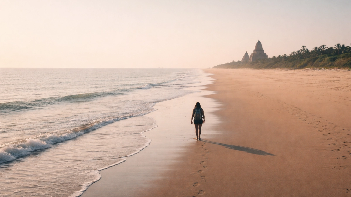 Российские Мальдивы за копейки: белоснежный песок, лазурная вода и ни души на километр — отдых для своих