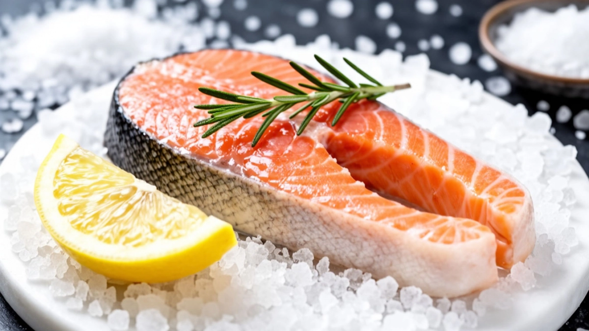 Запекаю лосося в соли за 20 минут — рыба тает во рту, друзья думают, что я взяла ее в ресторане за 3000 рублей