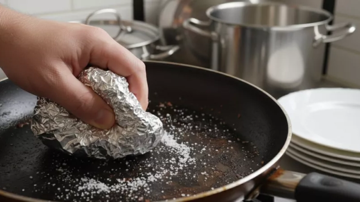 Хитрые хозяйки сыплют соль на фольгу и бед не знают: вот зачем это нужно — 2 полезных совета