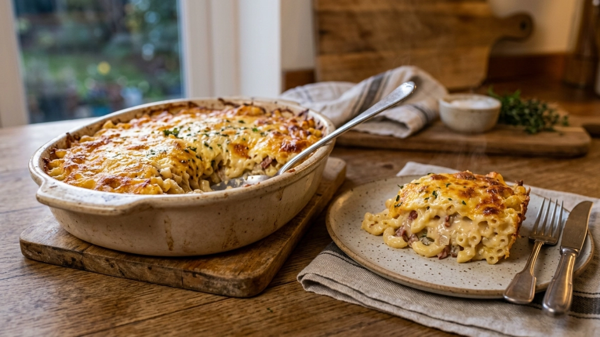 Макароны больше не отвариваю: запекаю с яйцом и сыром в форме — невероятная вкуснота и без хлопот