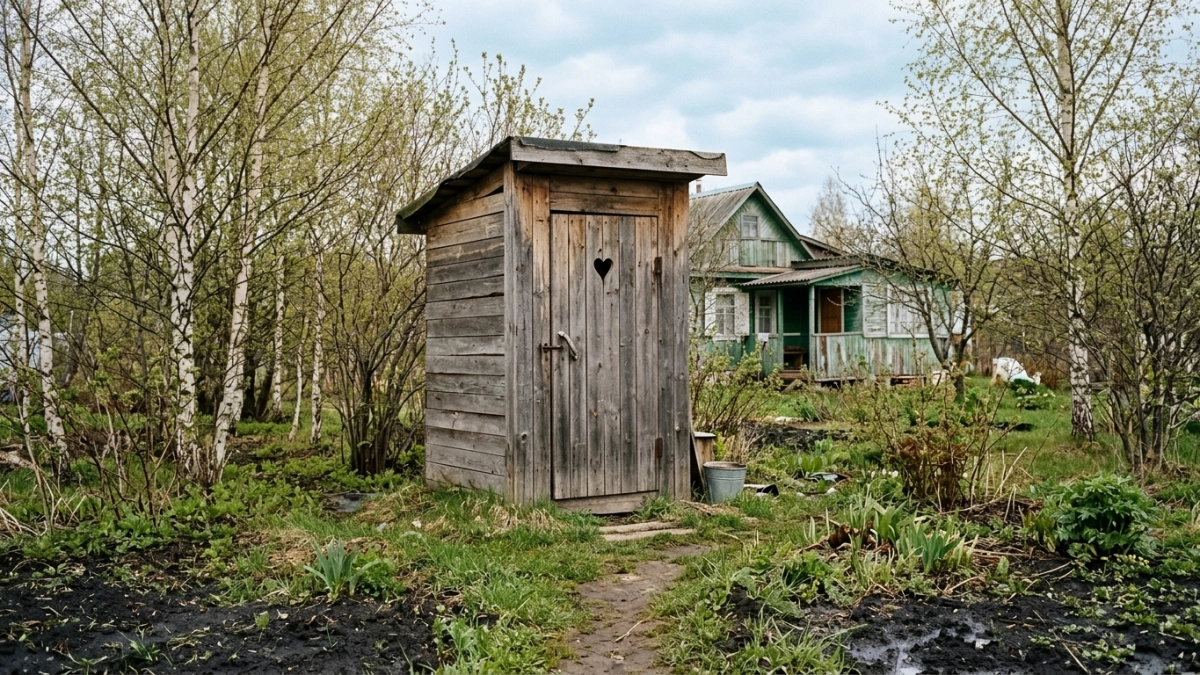 0,5 на 10 литров: дачный туалет больше не воняет — никакого запаха круглый год