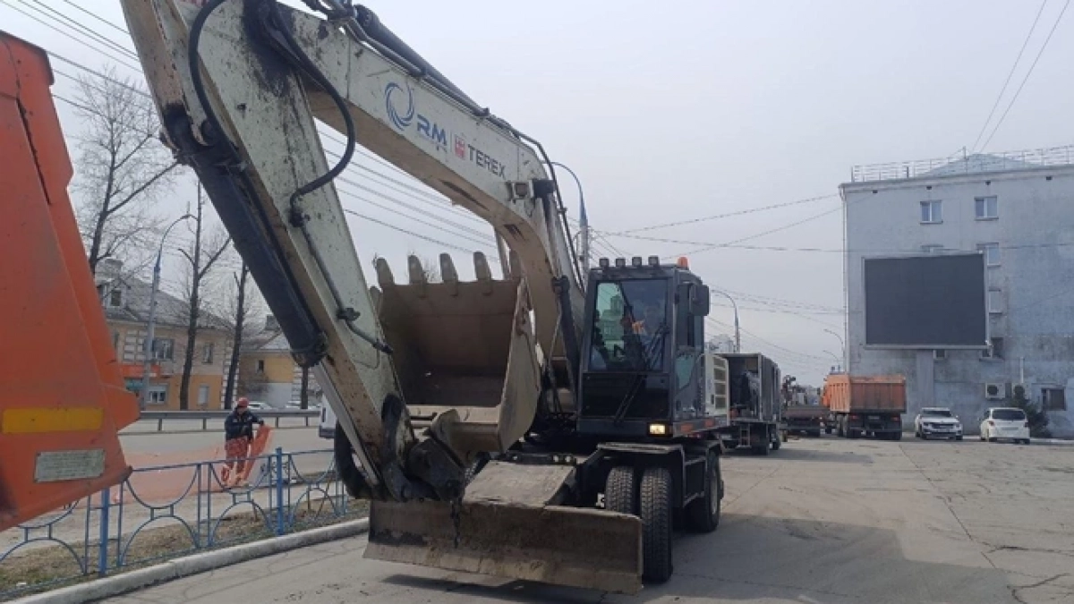 Крупная авария произошла на теплотрассе в Иркутской области