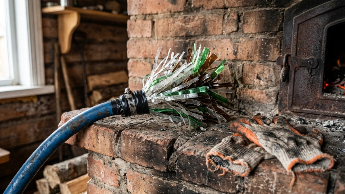 Берем пластиковую бутылку – и сажа вылетит в дымоход со скоростью звука: почистить печь без соли и крахмала легко