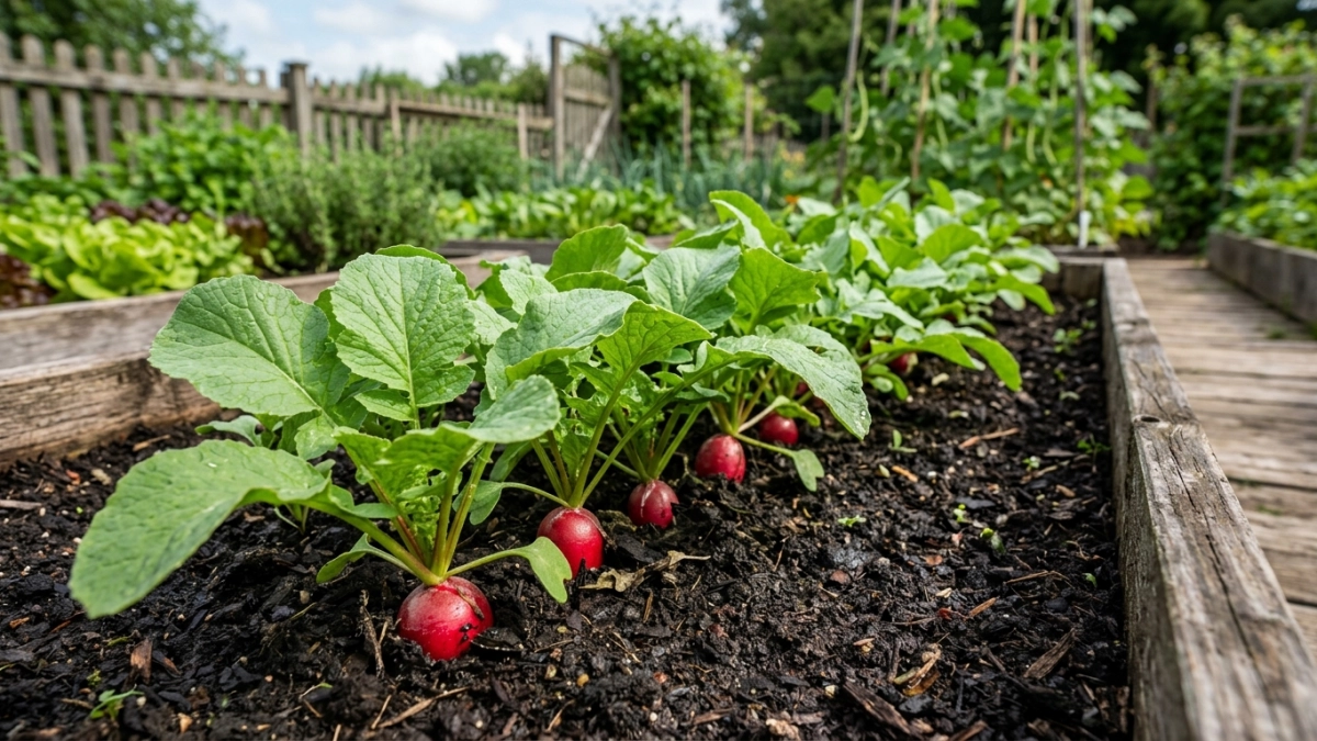 5 ложек на ведро — и редис попрет как на дрожжах: вырастет крупным и сочным — мощная подкормка
