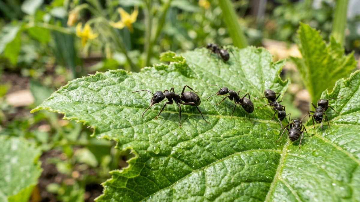 Простая защита от муравьев и тли — обычная сода: насекомые исчезают моментально без лишних расходов