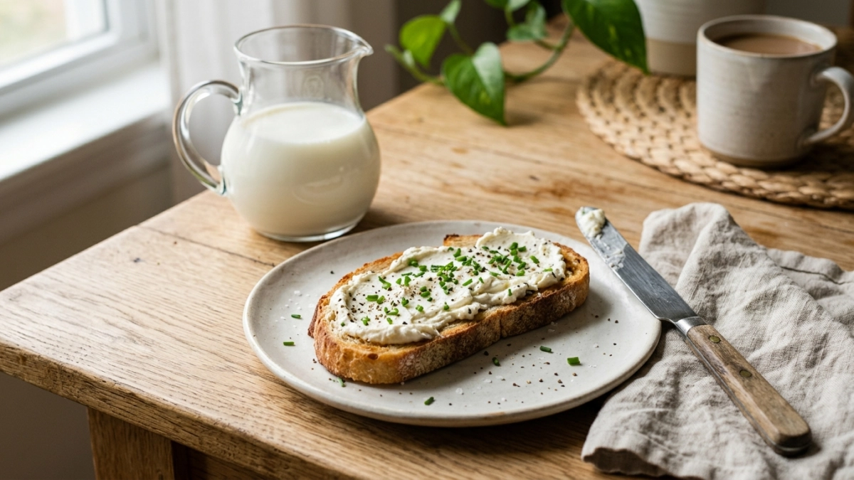 Наливаю молоко в банку и жду ночь, наутро открываю: как приготовить сыр Филадельфия дома, который и вкуснее, и выгоднее покупного