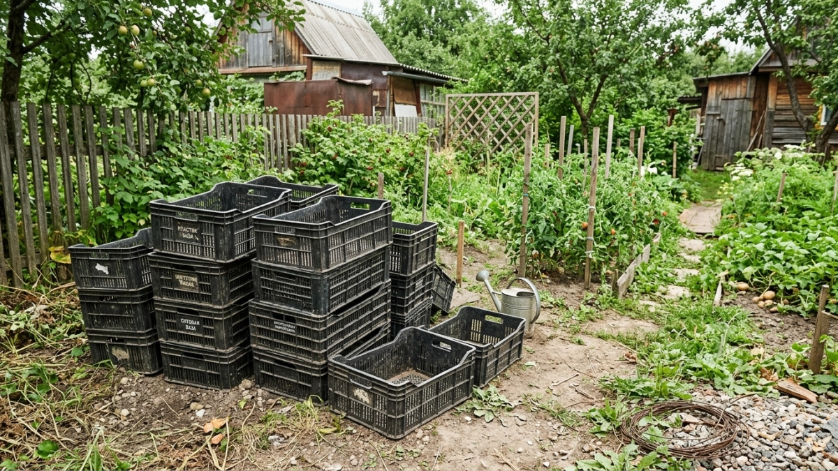 Раньше выбрасывала, теперь берегу: 11 отличных идей применения пластиковых контейнеров для сада, огорода и дома