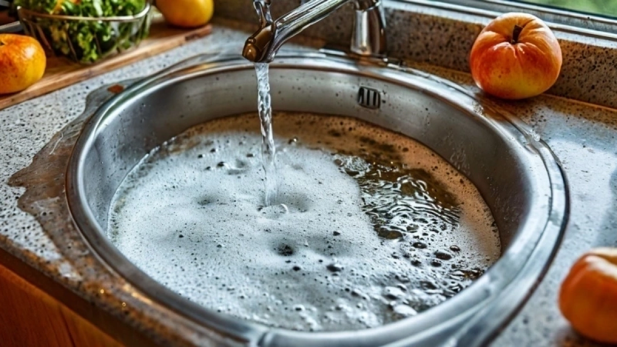 1 ложка и 1 чашка в слив: жир ушел за 5 минут — эффективнее, чем уксус и сода