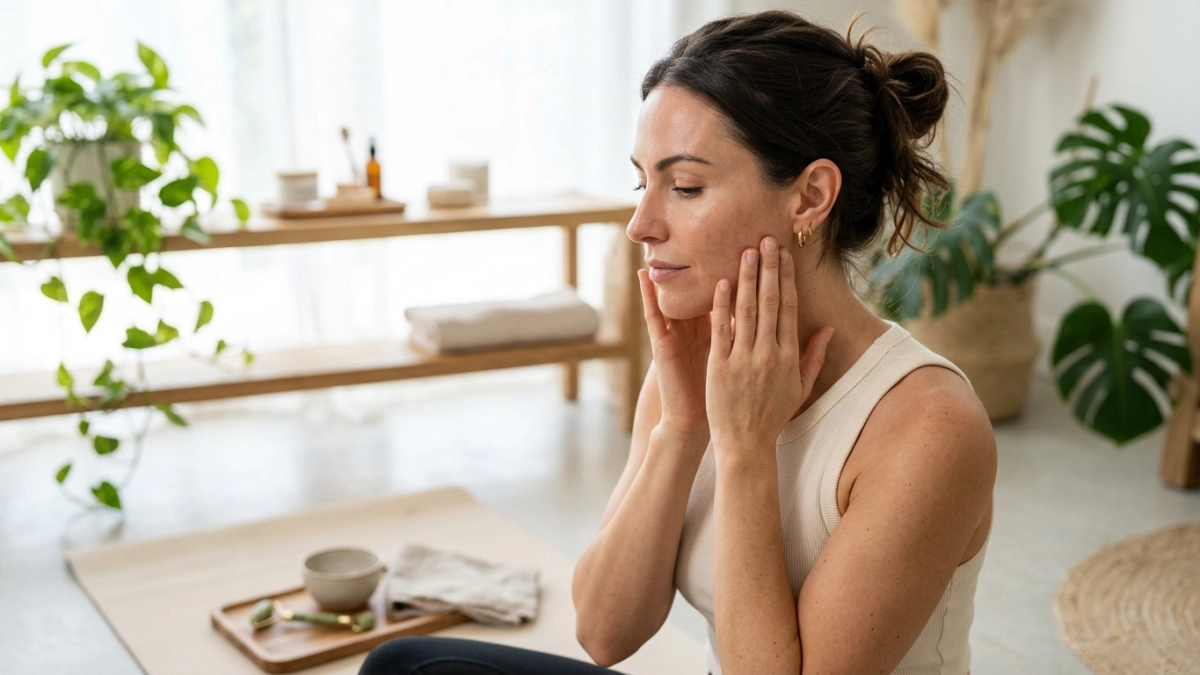 Делаю каждый день — и овал лица подтягивается: 7 упражнений от брылей и птоза