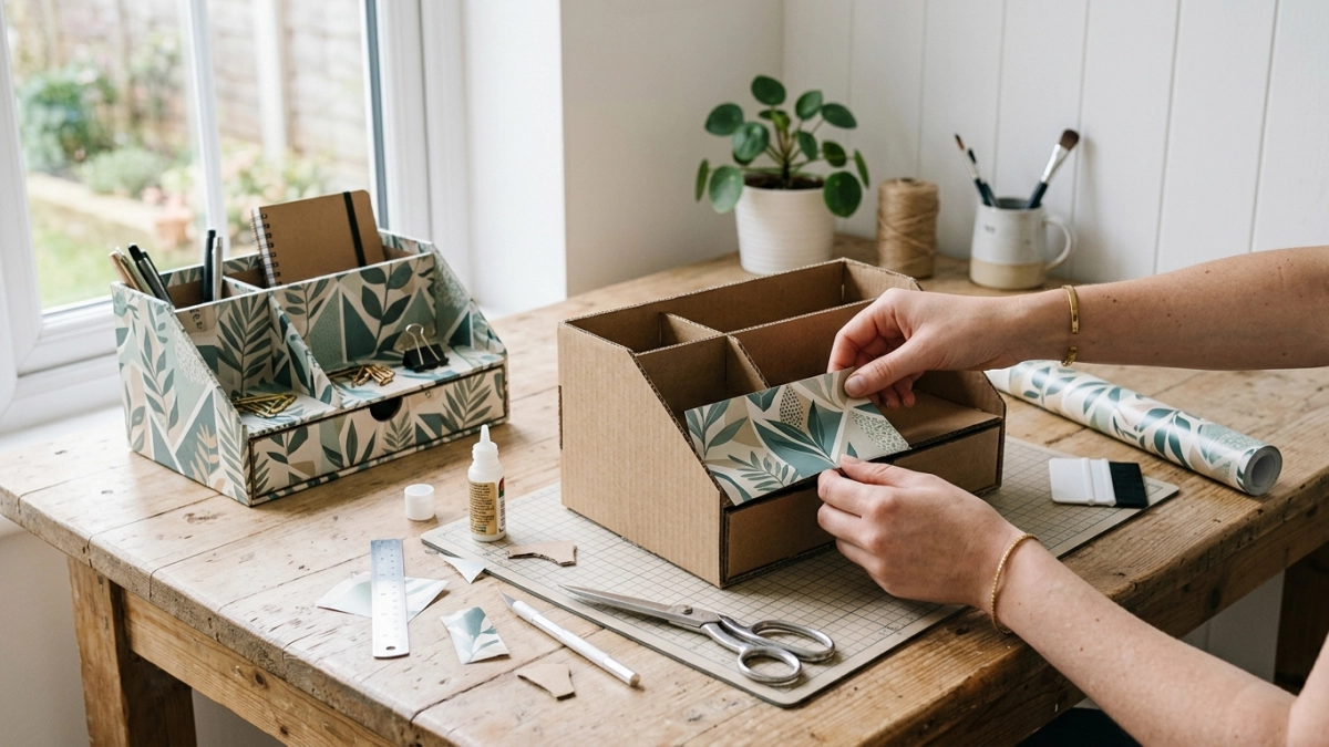 Выбрасывать обувные коробки — моветон: новый тренд 2026 — идея, что из них можно смастерить для дома и кухни