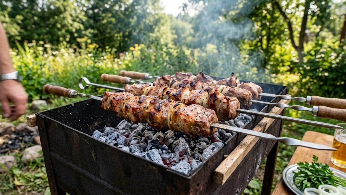 Старый кавказец разъяснил, почему у многих людей никогда не получается вкусный шашлык — простой секрет
