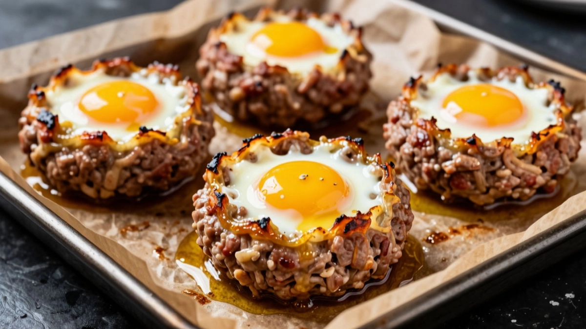 Беру самый дешевый фарш и делаю "Гнезда": мясные вкусняшки готовятся быстрее котлет и проще тефтелей