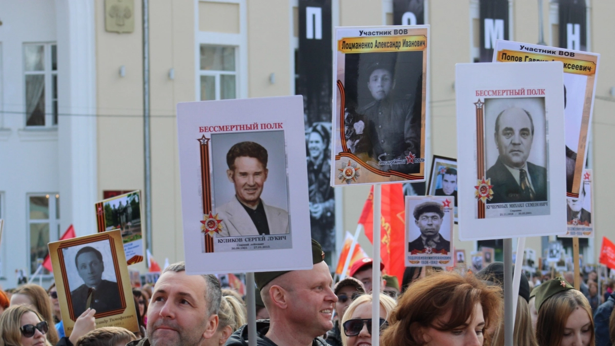 В Усолье-Сибирском прошел «Бессмертный полк»