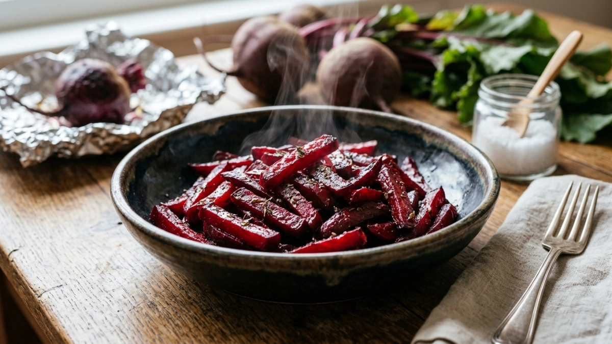 Не варю, а пеку свеклу — вкуснее не ела: метод трёх "не", и винегрета не хочется — получается сочная, гранатовая, не раскисает