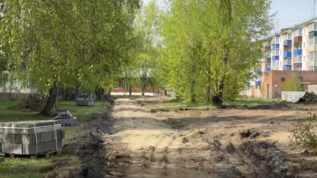 В Усолье жители добились победы в голосовании за благоустройство сквера у школы №13