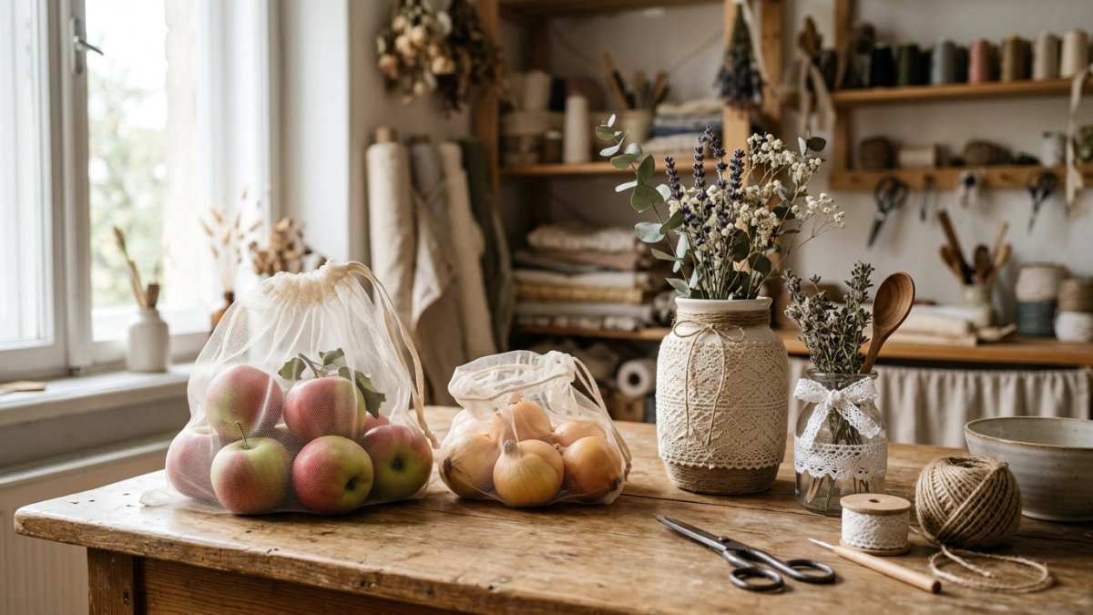 Что можно сделать из старого тюля: 7 полезных идей для дома, дачи и украшений