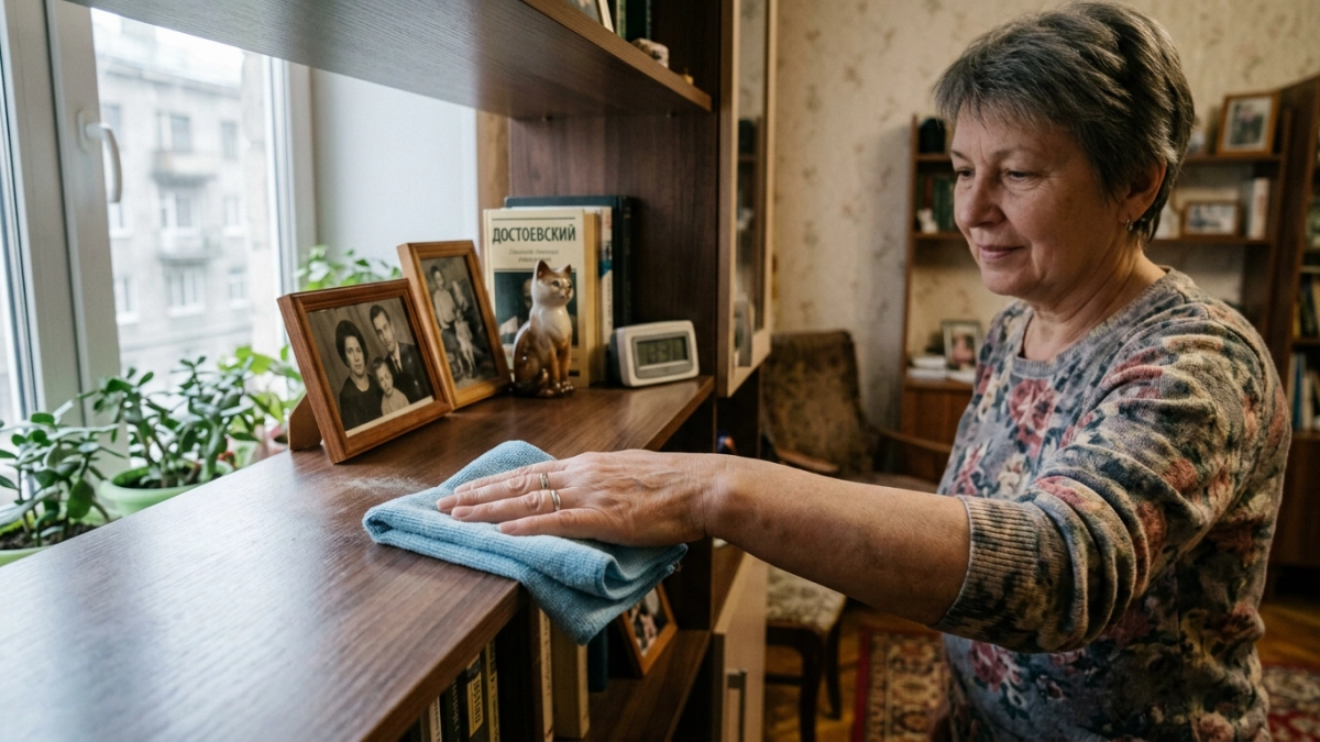 Узнала, как горничные вытирают пыль, чтобы не протирать каждый день — попробовала и забыла о пыли на неделю
