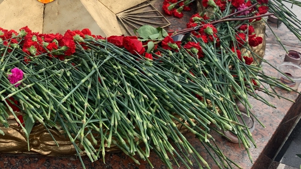 В Усолье-Сибирском зажгли огни в память о павших героях