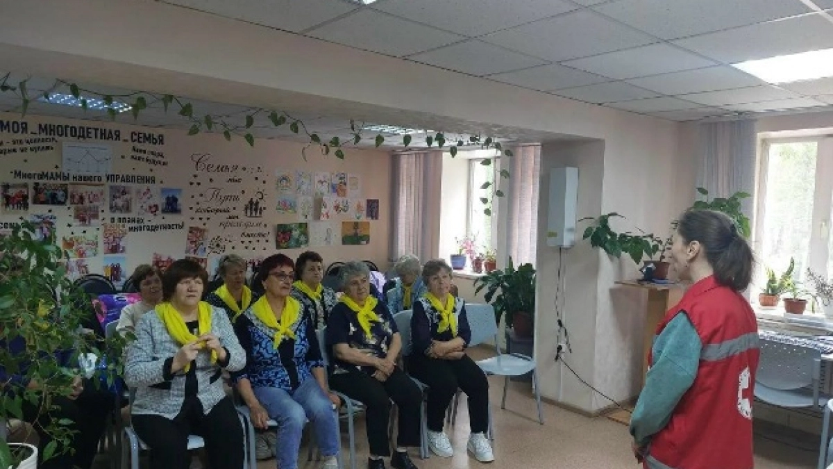 “Серебряные волонтёры” Усолья завершили сезон до осени