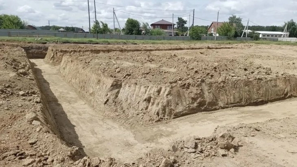 В поселке Иркутской области заложили фундамент будущего спорткомплекса