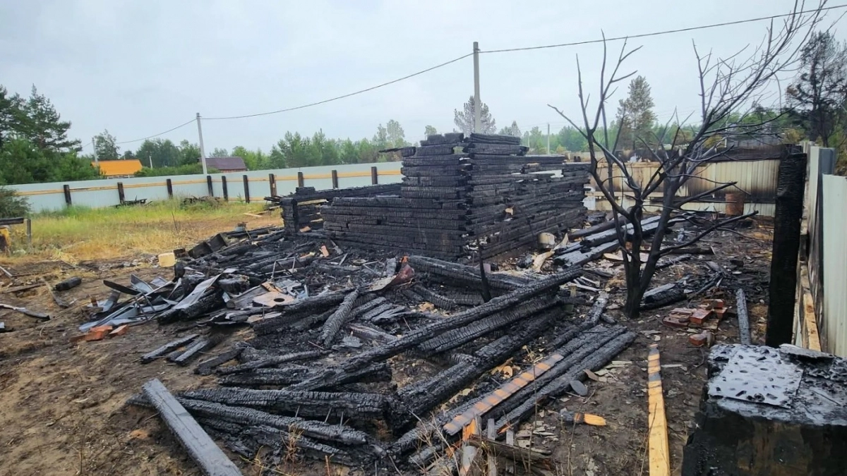 За неделю в Усольском районе случилось три пожара