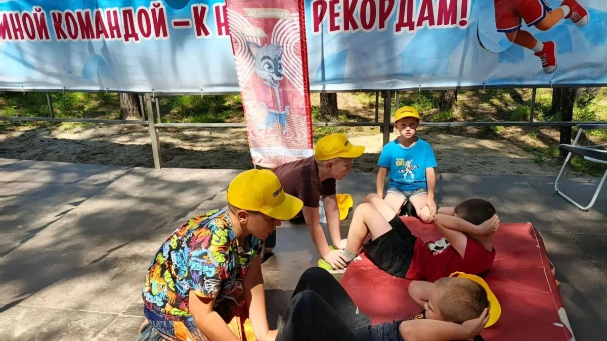 Соревнования ГТО прошли в лагере Усольского района