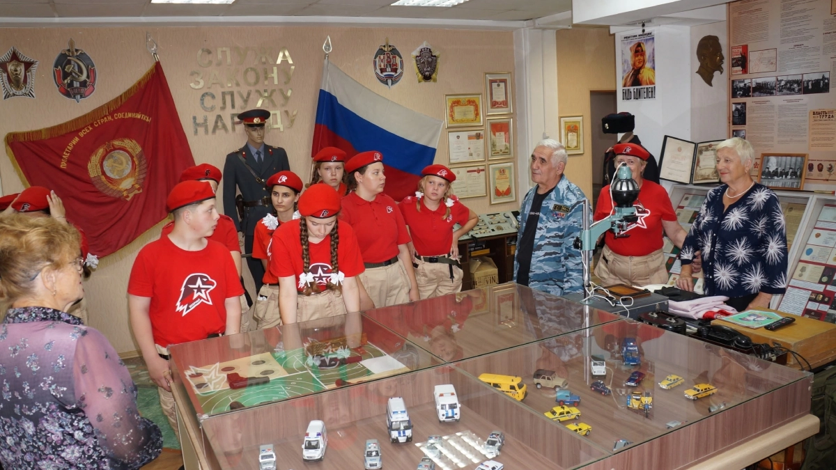 Делегация юнармейцев из Братского района посетила Усолье-Сибирское