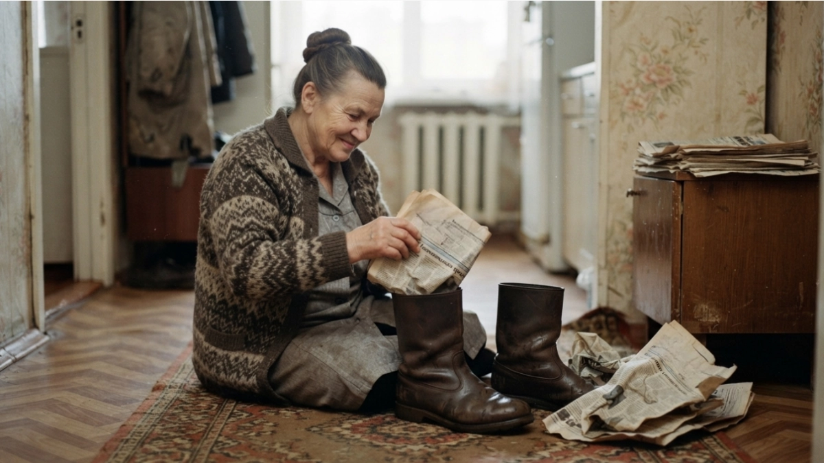 Этот лайфхак из СССР зря отправили в прошлое: набиваю обувь газетами — и утром диву даюсь