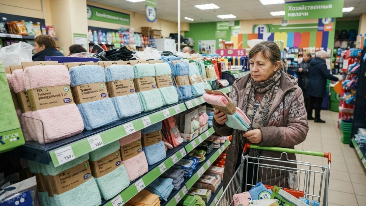 Скупаю в Fix Price все милые пушистые тряпочки за 130 рублей — не для уборки: в ванной им нашлось неожиданное применение