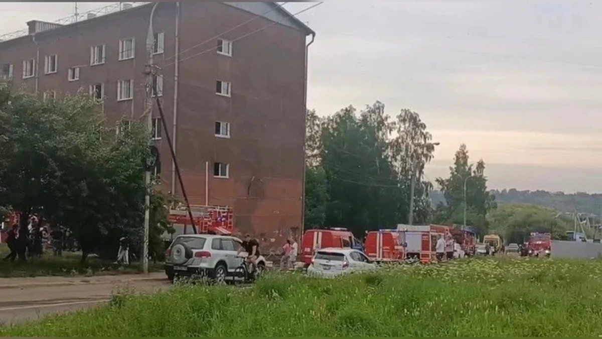 В Иркутской области вспыхнуло общежитие ИГУ